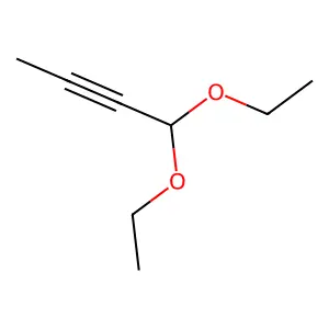 2-Butyn-1-al diethyl acetal structure