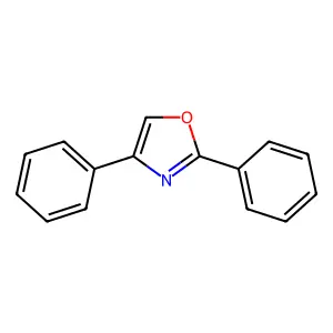 Diphenyloxazole structure