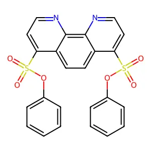 红菲绕啉二磺酸 structure