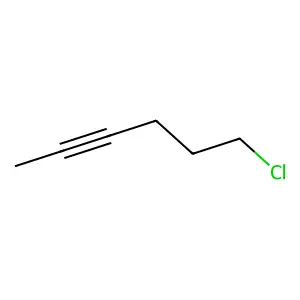 2-Hexyne, 6-chloro- structure
