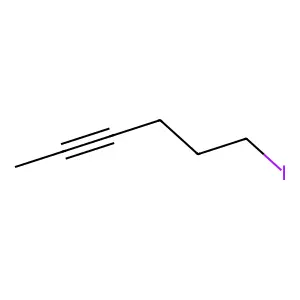 6-Iodo-2-hexyne structure