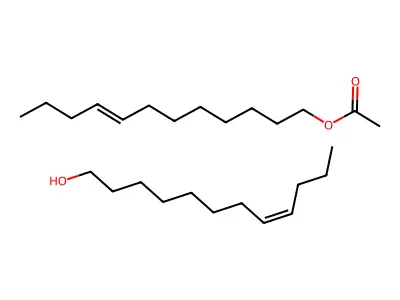 8-Dodecenyl acetate structure