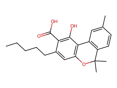 大麻酚酸 structure