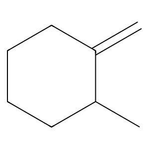 1-Methyl-2-methylenecyclohexane structure