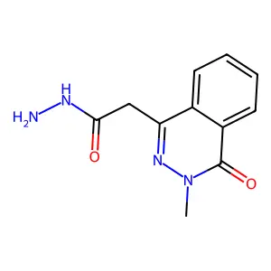 2-(3-Methyl-4-oxo-3,4-dihydrophthalazin-1-yl)acetohydrazide structure
