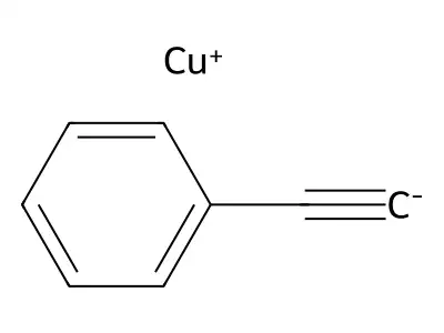 苯乙炔亚铜 structure