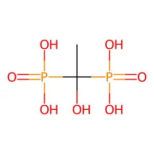 依替膦酸 structure