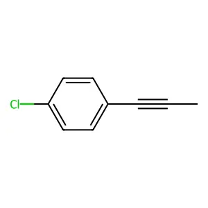 Benzene, 1-chloro-4-(1-propynyl)- structure