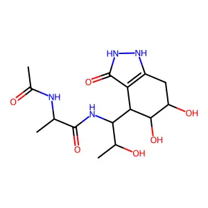 5-[(2,4-Dimethylphenyl)diazenyl]-4-methyl-6-phenylpyrimidin-2-amine structure