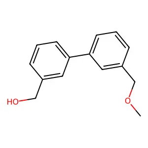 3'-(Methoxymethyl)[1,1'-biphenyl]-3-methanol structure