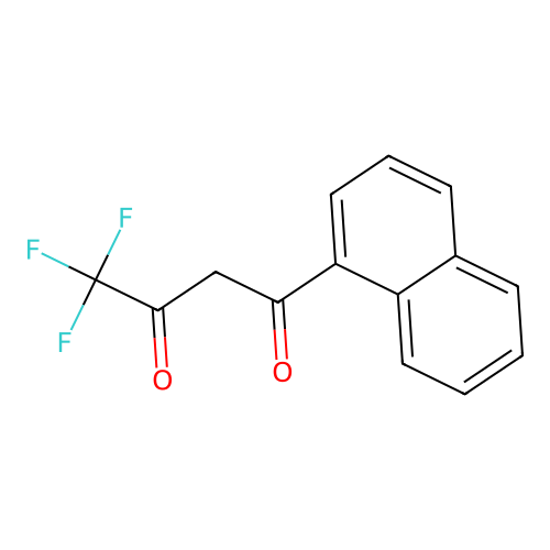4,4,4-Trifluoro-1-(1-naphthyl)butane-1,3-dione structure