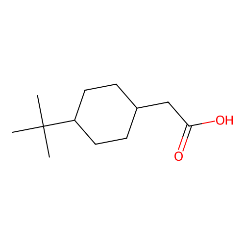 2-(4-tert-Butylcyclohexyl)acetic acid structure
