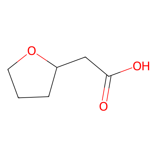 2-(Oxolan-2-yl)acetic acid structure
