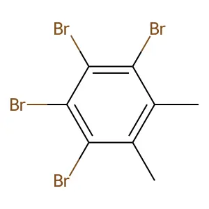 3,4,5,6-Tetrabromo-o-xylene structure