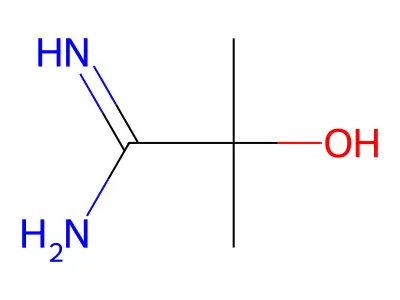 2-Hydroxy-2-methylpropanimidamide structure