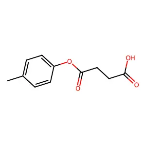 4-(4-Methylphenoxy)-4-oxobutanoic acid structure