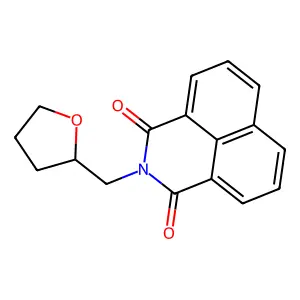 2-(2-Oxolanylmethyl)benzo[de]isoquinoline-1,3-dione structure