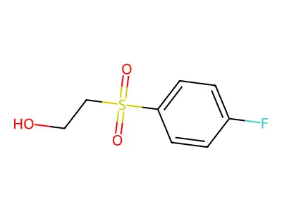 2-[(4-Fluorophenyl)sulfonyl]ethanol structure