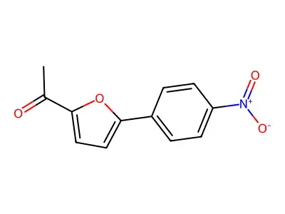 1-[5-(4-Nitro-phenyl)-furan-2-yl]-ethanone structure