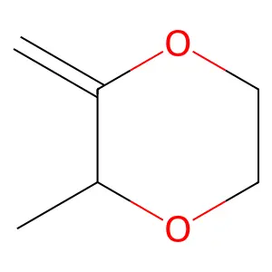 2-Methyl-3-methylene-1,4-dioxane structure