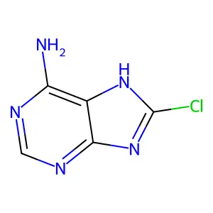 8-Chloroadenine structure