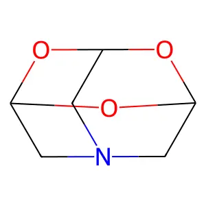 4,6,10-Trioxa-1-azatricyclo[3.3.1.1~3,7~]decane structure