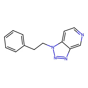 1-(2-Phenylethyl)-1h-[1,2,3]triazolo[4,5-c]pyridine structure