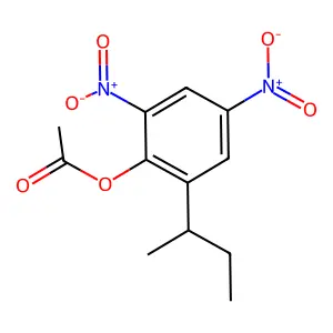 Dinoseb acetate structure