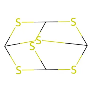 2,4,6,8,9,10-Hexathiaadamantane structure