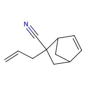 (2s)-2-(Prop-2-en-1-yl)bicyclo[2.2.1]hept-5-ene-2-carbonitrile structure