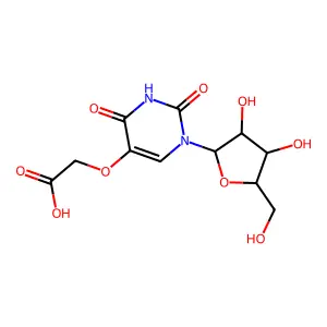 Propionic acid, 2-(3-(N-methylacetamido)-2,4,6-triiodophenoxy)- structure