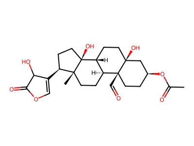 3-Acetylstrophanthin structure
