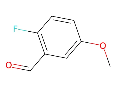 2-Fluoro-5-methoxybenzaldehyde structure