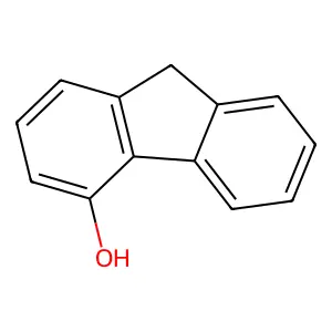 9H-fluoren-4-ol structure