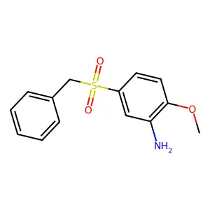 5-Benzylsulphonyl-o-anisidine structure