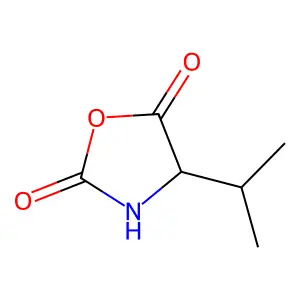 4-Isopropyloxazolidine-2,5-dione structure