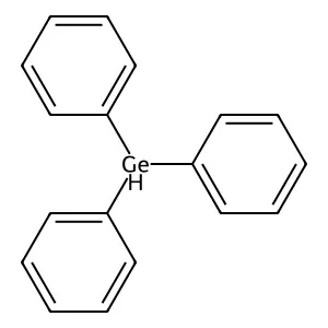 三苯基锗烷 structure