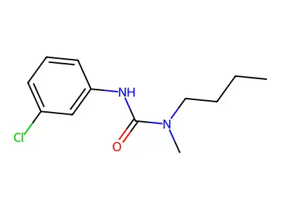 1-Butyl-3-(3-chlorophenyl)-1-methylurea structure