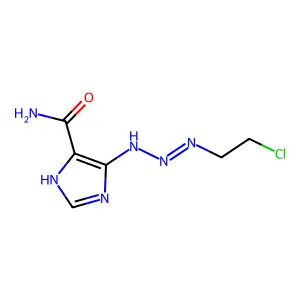 5-(3-(2-Chloroethyl)triazen-1-yl)imidazole-4-carboxamide structure
