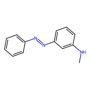 Aniline, N-methyl-m-phenylazo- structure