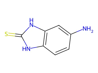 6-Amino-2-mercaptobenzimidazole structure