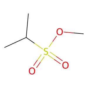 Methyl 2-propanesulfonate structure