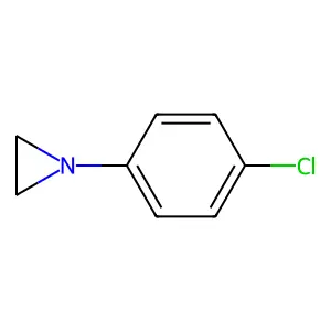 4-Chlorophenylaziridine structure