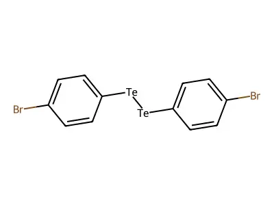 Ditelluride, bis(4-bromophenyl) structure