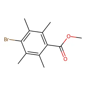 Methyl 4-bromo-2,3,5,6-tetramethylbenzoate structure