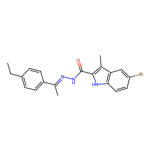 C20H20BrN3O structure