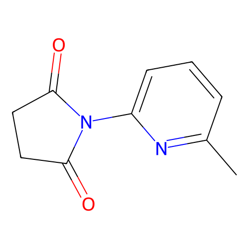 1-(6-Methyl-2-pyridinyl)-2,5-pyrrolidinedione structure