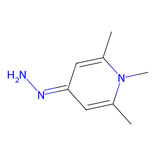 (1,2,6-Trimethyl-4-pyridinylidene)hydrazine structure