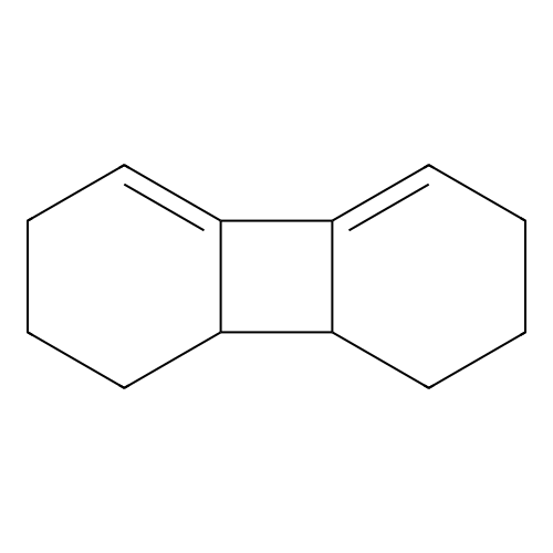 1,2,3,6,7,8,8a,8b-Octahydro-,trans-biphenylene structure