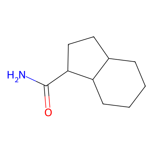 2,3,3a,4,5,6,7,7a-octahydro-1H-indene-1-carboxamide structure